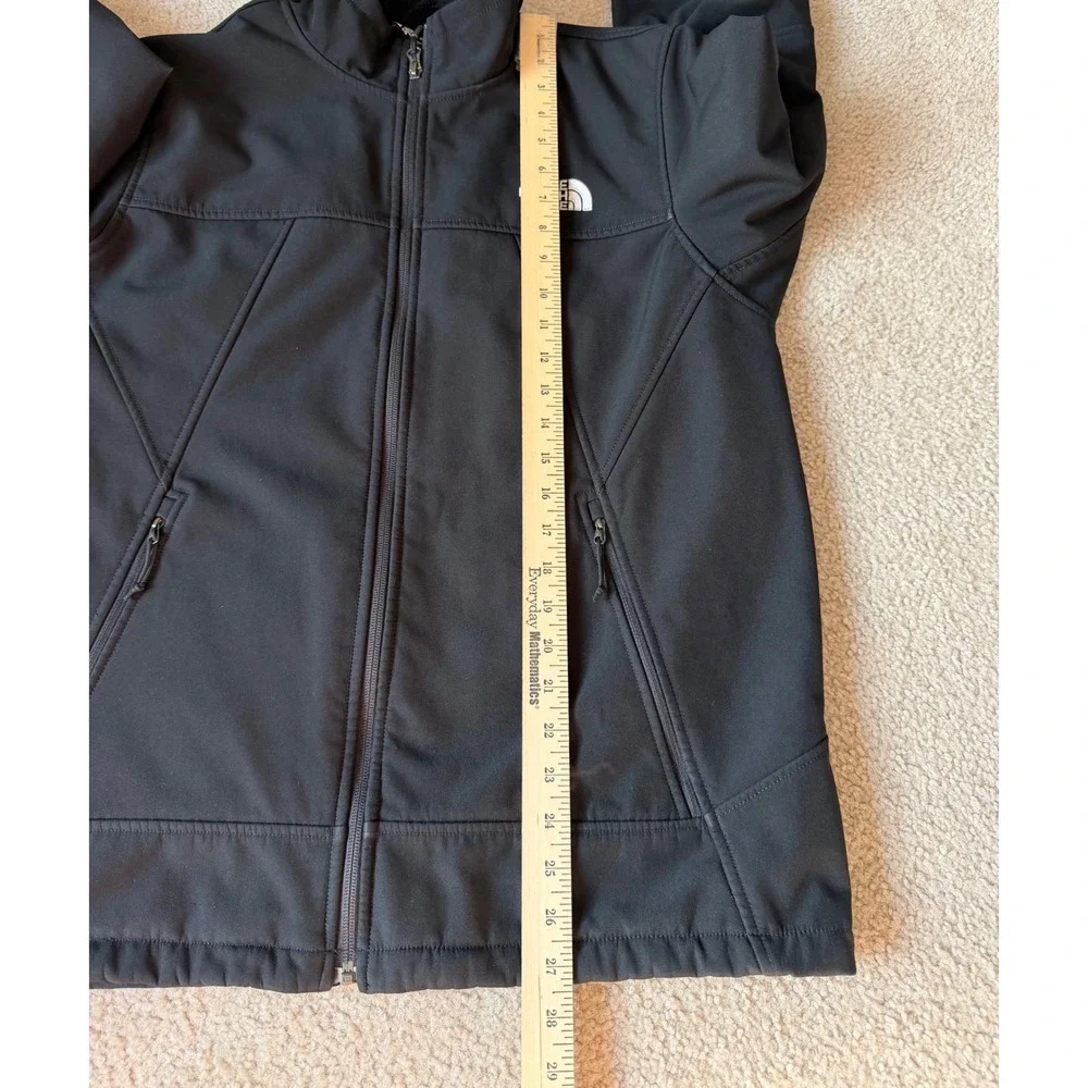 NORTH FACE Men's‎ Jacket Apex Chromium Thermal Full Zip Windwall Black Large